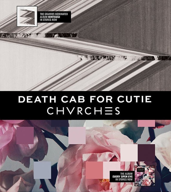 CHVRCHES & Death Cab for Cutie to Co-Headline US Tour Dates this June