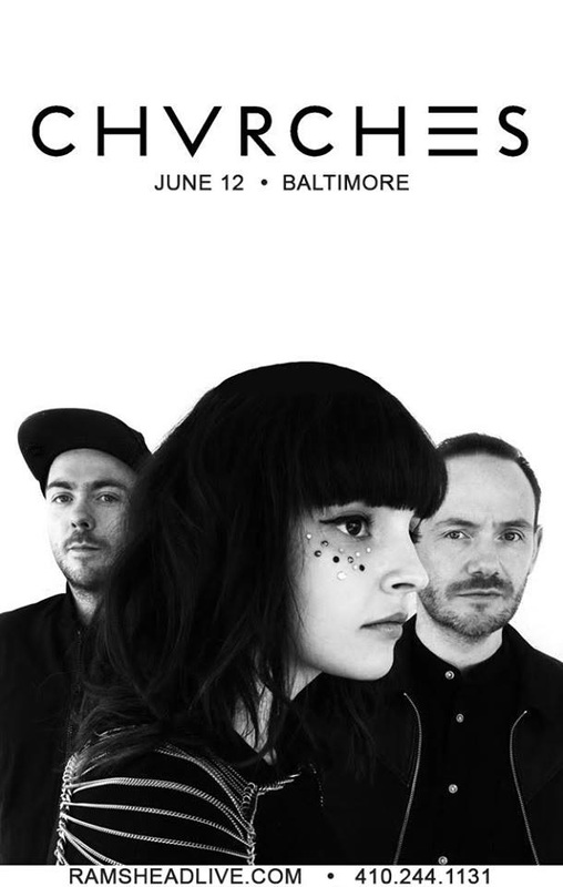 CHVRCHES to Play Rams Head Live in Baltimore Next Month