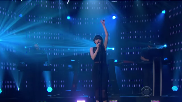Watch CHVRCHES Blow the Roof off The Late Late Show with “Clearest Blue”