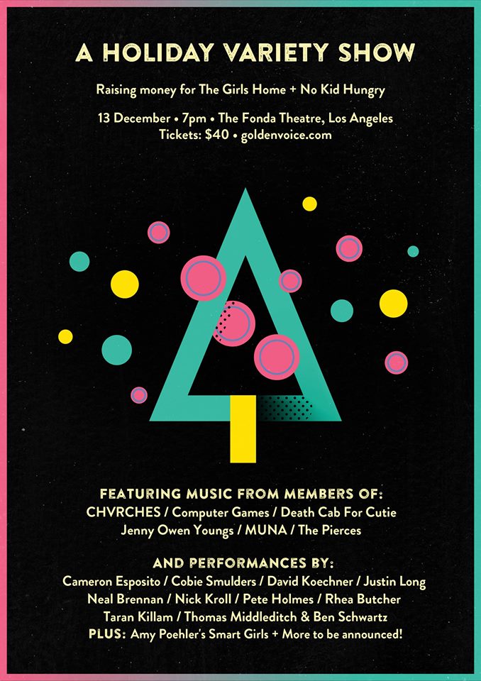 CHVRCHES & Justin Long Present a Holiday Variety Show