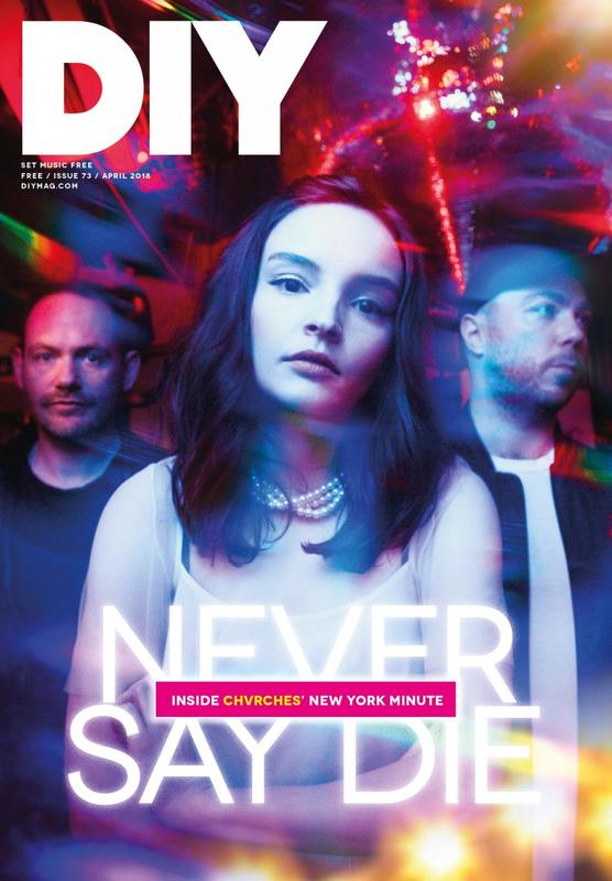 CHVRCHES’ Never Say Die Cover Story for DIY Magazine