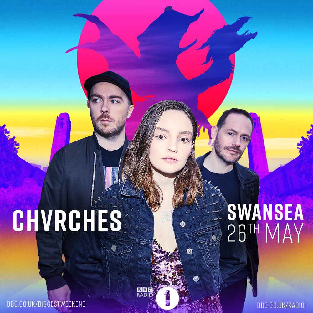 CHVRCHES Have Been Added to BBC’s Biggest Weekend