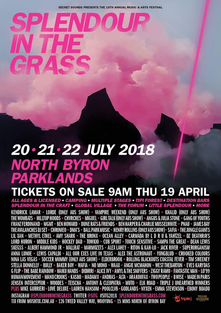 CHVRCHES Will be Playing Splendour in the Grass this Year