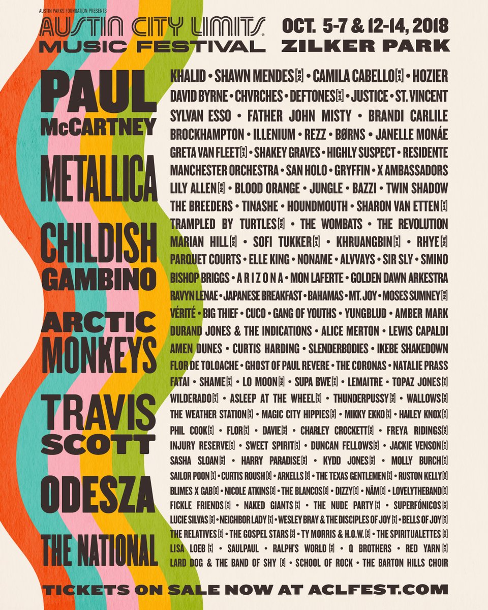 CHVRCHES Return to ACL Music Festival this October