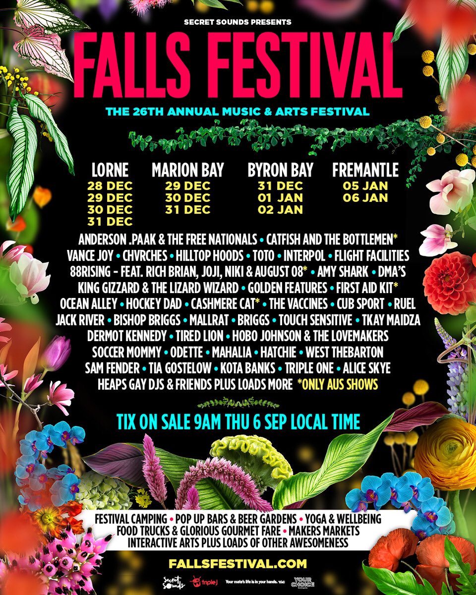 CHVRCHES Are Playing Falls Festival in Australia