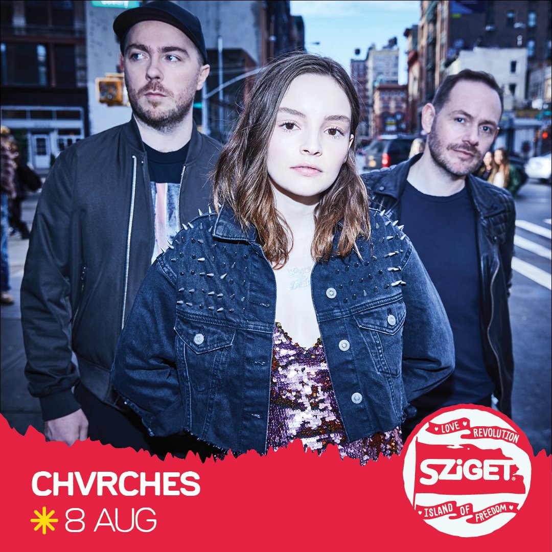 CHVRCHES Are Playing Sziget Festival in 2019