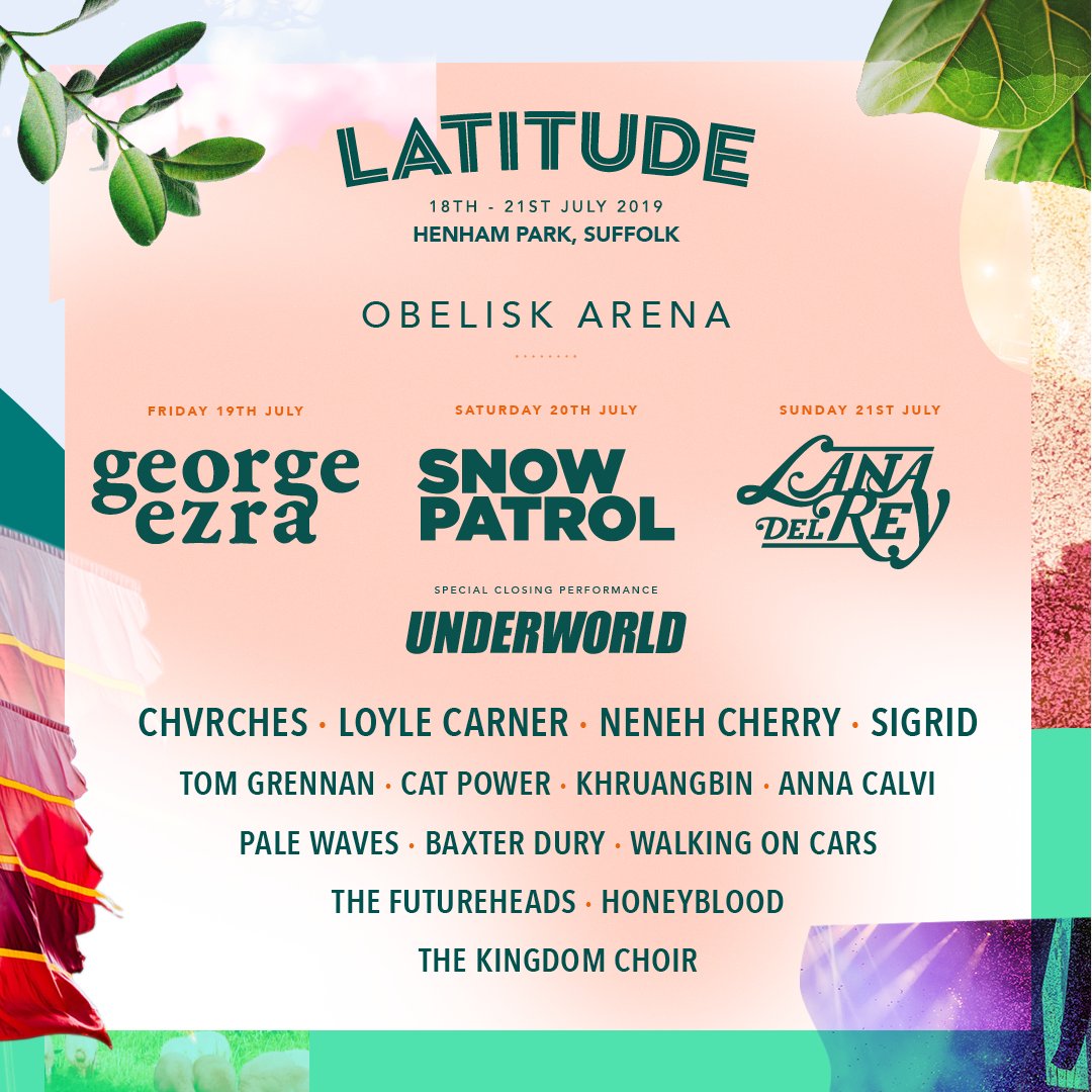 CHVRCHES Added to the 2019 Latitude Festival Lineup