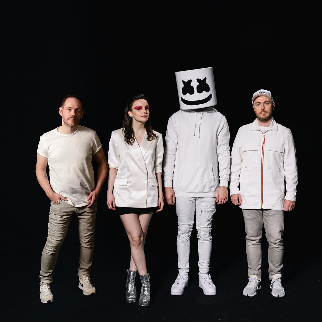 Listen to “Here With Me” by Marshmello Featuring CHVRCHES