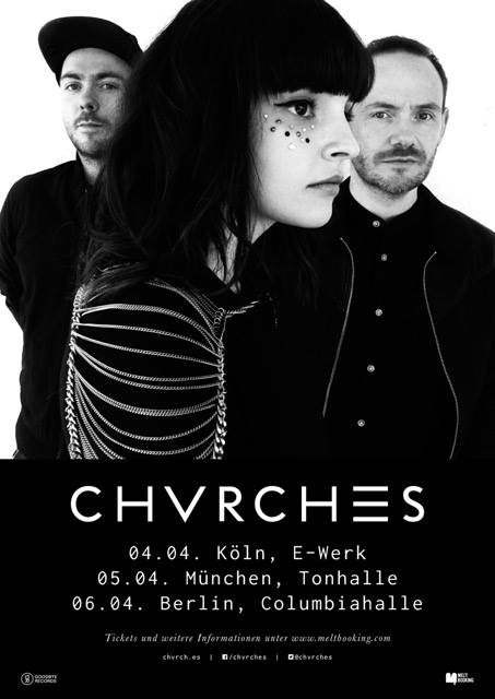 CHVRCHES Return to Germany for Three Shows in April