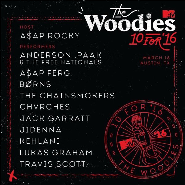 CHVRCHES to Perform at the 2016 MTV Woodies on March 16th