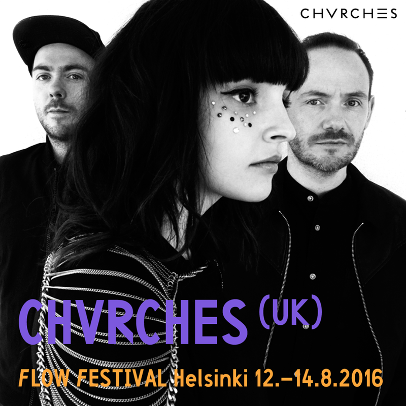 CHVRCHES Make Their First Trip to Finland for Flow Festival Next Summer