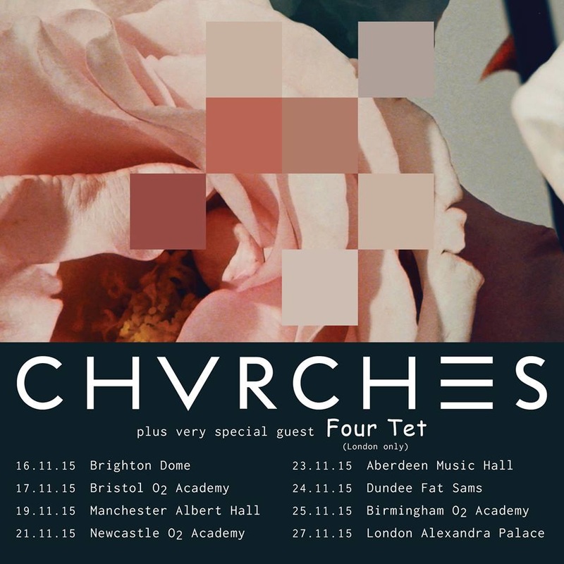 CHVRCHES Announce Autumn 2015 UK Tour