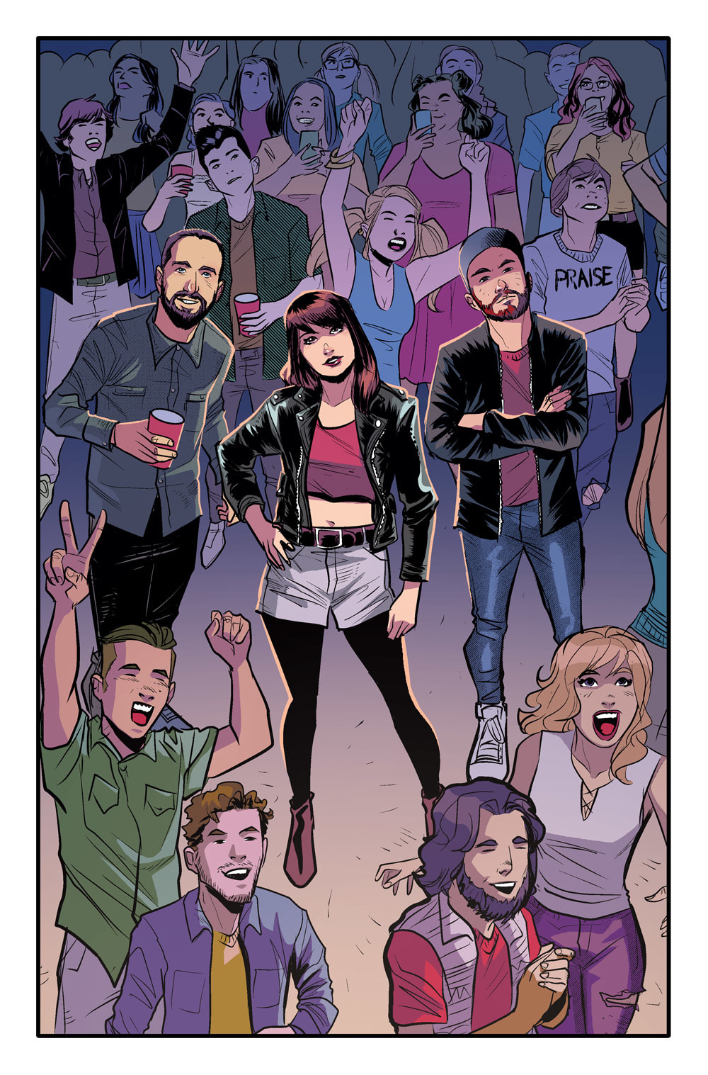 First Look at CHVRCHES in the Comic Book Series The Archies