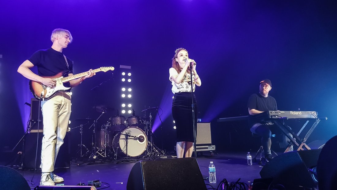 CHVRCHES Cover Cyndi Lauper and Joni Mitchell Plus Lauren Mayberry Sang with Computer Games at their Holiday Variety Show 