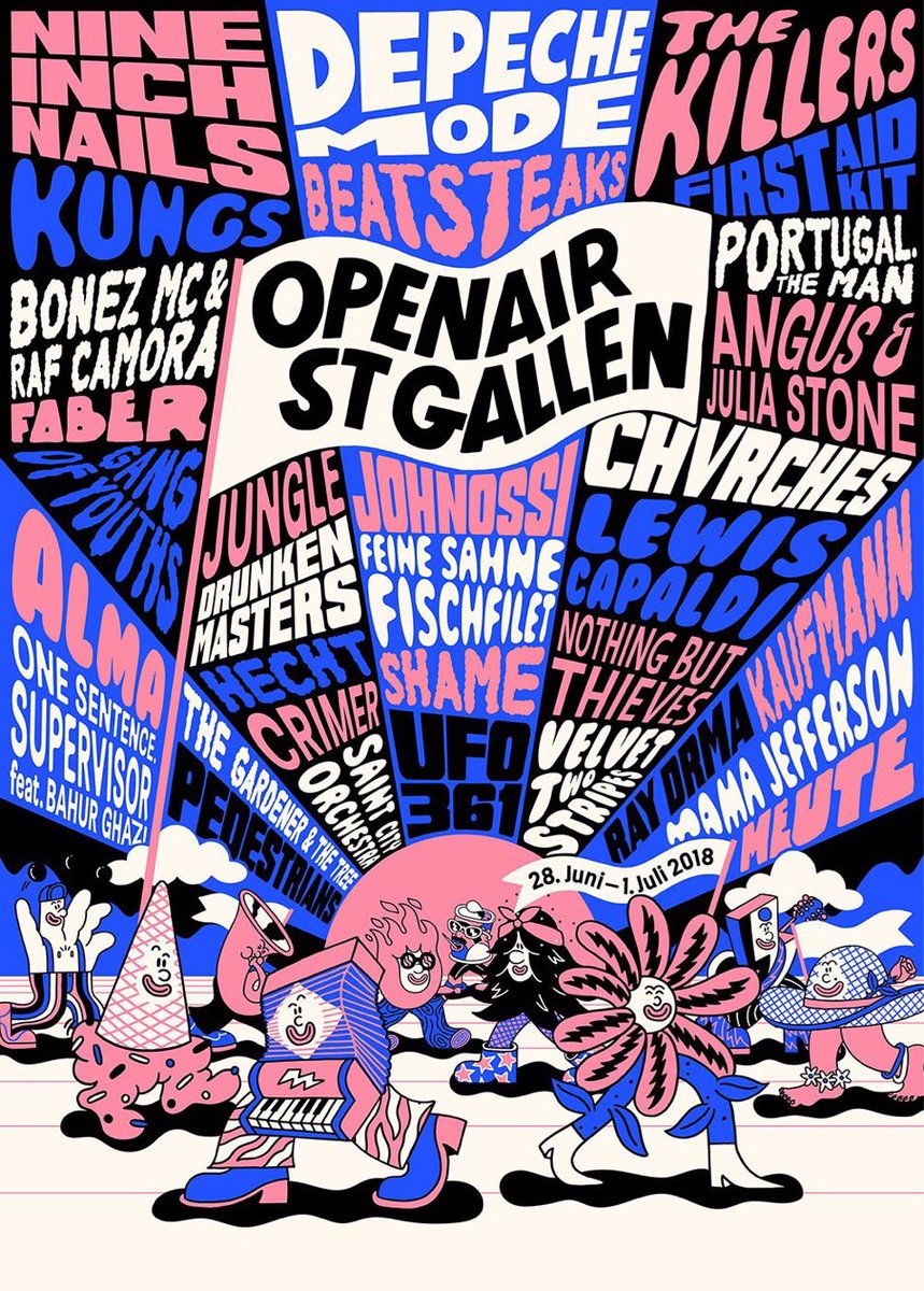 CHVRCHES Are Headed to Switzerland for OpenAir St. Gallen this Summer