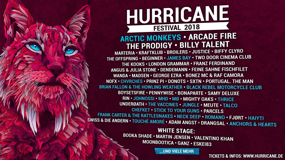 CHVRCHES Are Off to Germany for Hurricane Festival this June