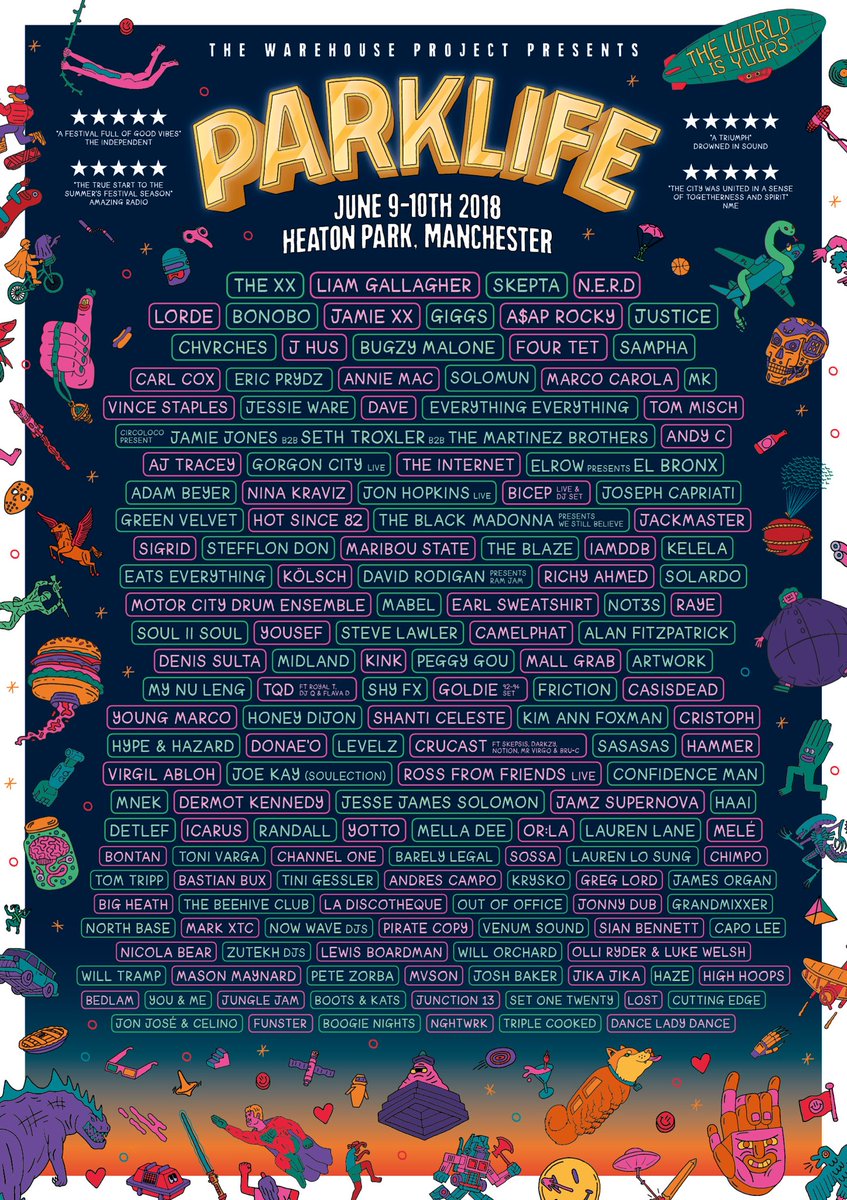 CHVRCHES Will be Playing Parklife Festival this June