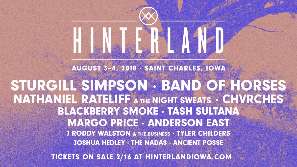 CHVRCHES Are Headed to Iowa for Hinterland Music Festival this Summer