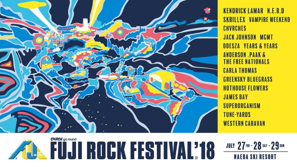 CHVRCHES Will Return to Japan in 2018 for Fuji Rock Festival