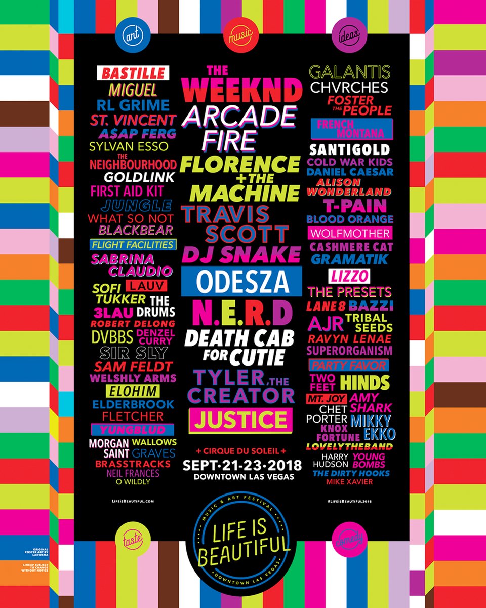 CHVRCHES Are Headed to Life is Beautiful Festival this September