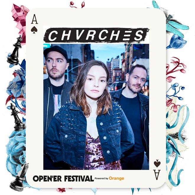 CHVRCHES Join the Open’er Festival Lineup in Poland this Summer