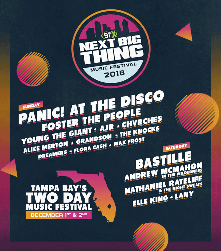 CHVRCHES Are Playing 97X Next Big Thing Music Festival This December