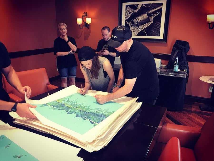 CHVRCHES Team Up with Soundwaves Art for A Limited-Edition Print to Support War Child UK