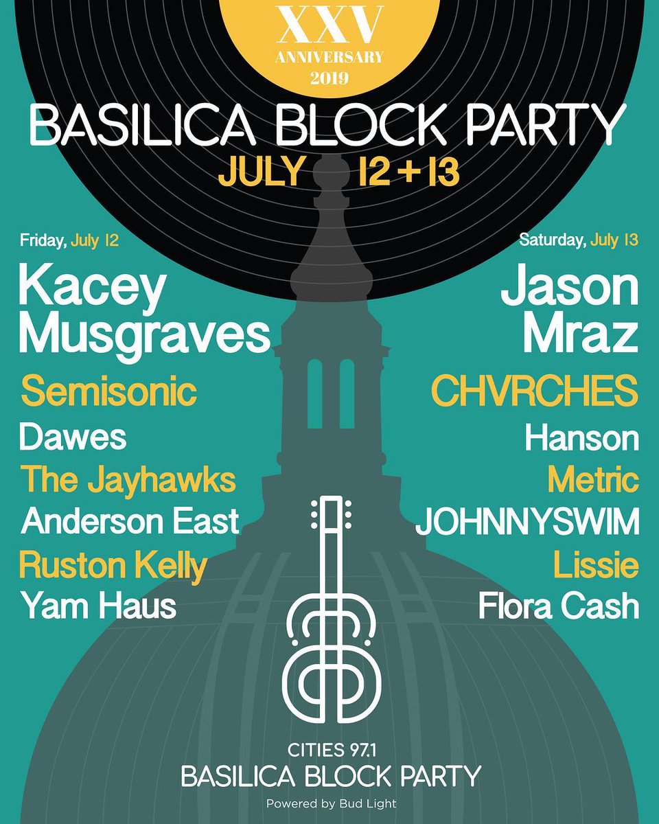 CHVRCHES to Headline Basilica Block Party in Minneapolis