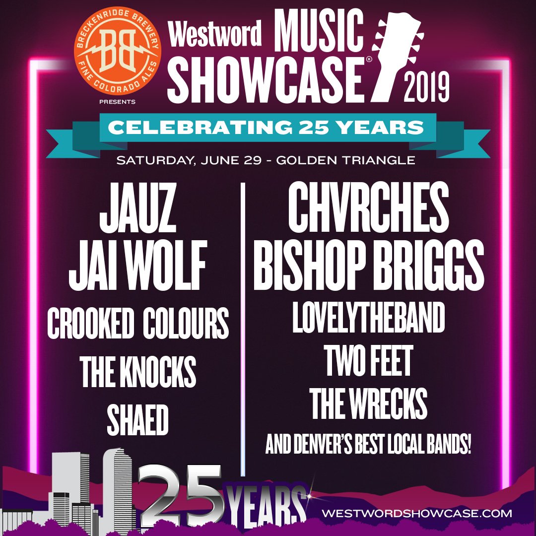 CHVRCHES Will Headline the Westword Music Showcase in Denver this June