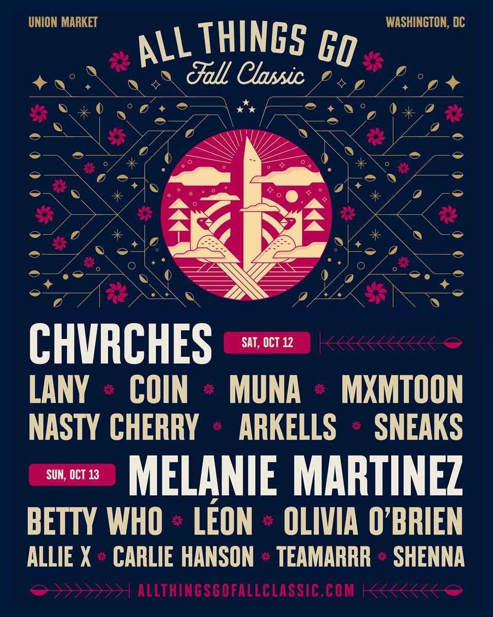 CHVRCHES Are Headlining the All Things Go Fall Classic this October