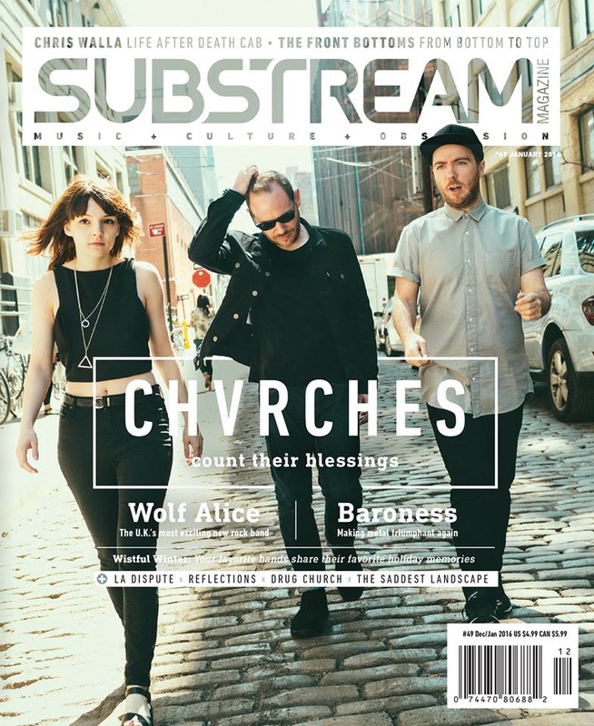 CHVRCHES Count Their Blessings with Substream Magazine